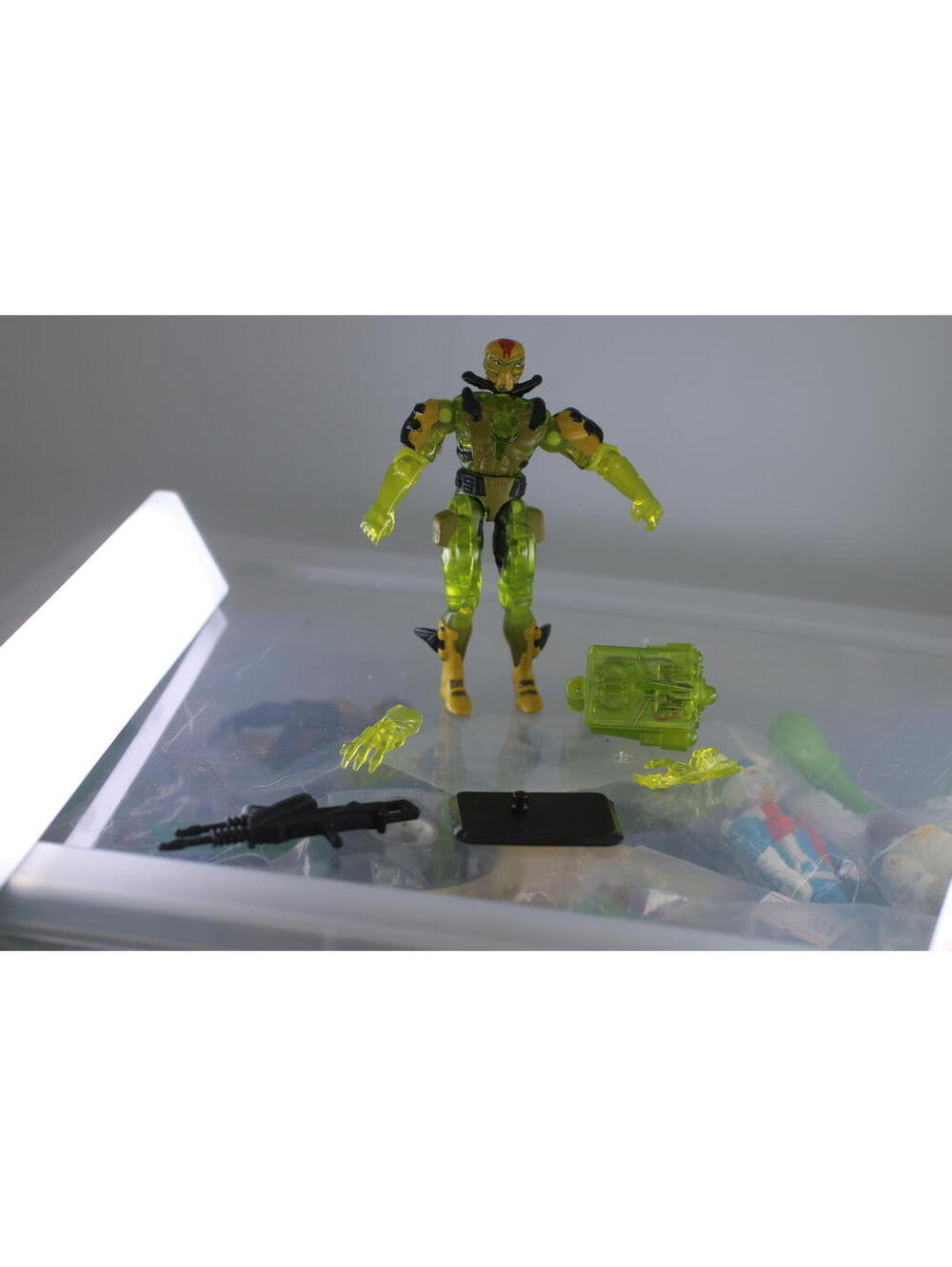 GI Joe Electric EEL E.E.L. v1 Valor 3.75" ARAH Hasbro near Complete